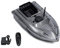 XUEMANSHOP Köderboot, 500m Fernbedienung Futterboot mit Fischfinder & Fernsteuerung, 1,5 kg Tragfähigkeit, LED-Nachtlicht, Einfache Ablage, Lange Standby-Zeit
