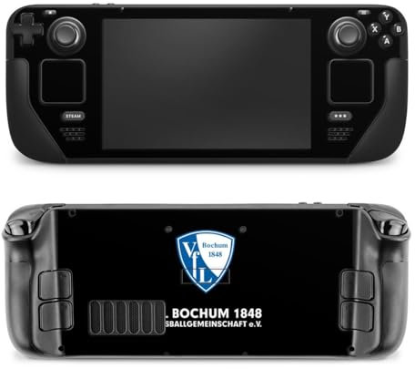 DeinDesign Skin kompatibel mit Valve Steam Deck Folie Sticker VFL Bochum Logo Offizielles Lizenzprodukt