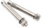 Cilky Metallschrauben 2 Stück Spreizbolzen 304 Edelstahl Außensechskantmutter Spreizhülse Ankerbolzen Schwerlastanker M10 M12 M14 M16(M10x180mm)