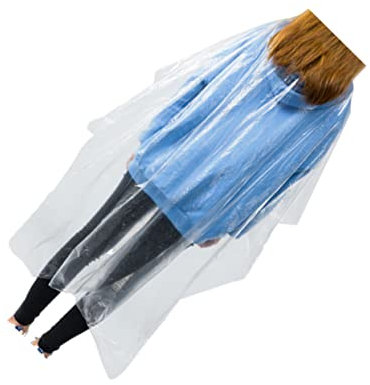 CRILSTYLEO 100piezas Shawl Para Tinte De Cabello Material Film Reforzado Para Adultos Protección De Ropa Para Hombre y Mujer