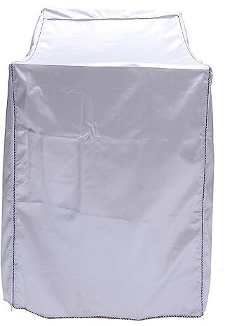 KITANDOVE Dustproof Waterproof Silver Cover Washing Machine Protector Dryer Cover Laundry Accessory