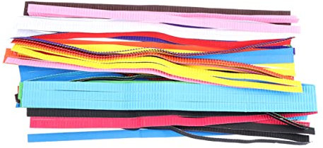 SEWOART 60stücke Farbiges Wellpapier Papierstreifen in Farben Diy-bastelpapier Umweltschutzpapier Für Heimwerker Schule Und Partydekorationen