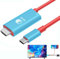 JUEJUEZI Switch Dock Cable for Nintendo Switch/OLED, 6.6FT USB C to HDMI Cable for Nintendo Switch Dock, Compatible with Nintendo Switch, steam Deck, rog Ally