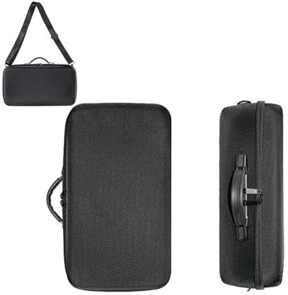 JOYSOG Officejet 250 Étui de voyage rigide pour imprimante portable HP Office Jet 250 Sac de rangement pour papiers/ruban d'étiquette/adaptateur de câble (38 x 20 x 13 cm)