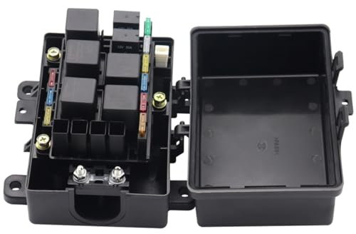 PRETYZOOM Portafusibile Blocco Fusibili Scatola Fusibili Vie Blocco Distribuzione Auto Scatola Relè