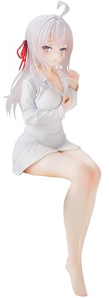 Anjinguang Anime Girl Figure Alisa Mikhailova Kujou/Ayano Kimishima Cute Sitting Statue Model Anime Action Figure Desktop Ornaments