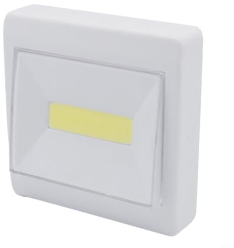 Luce notturna controllata con interruttore LED COB, perfetta aggiunta alla configurazione di illuminazione interna