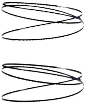 Lames de scie à ruban noires de 1400mm, largeur de 4,5mm, 6/14TPI, for travaux manuels et bricolage.(6T)