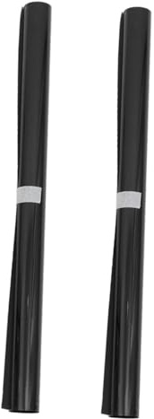 SHINEOFI 2pcs Car Window Tint Film Wide Black UV Protection Heat Insulation Scratch-resistant Film for Sunshade and Interior Fading Prevention