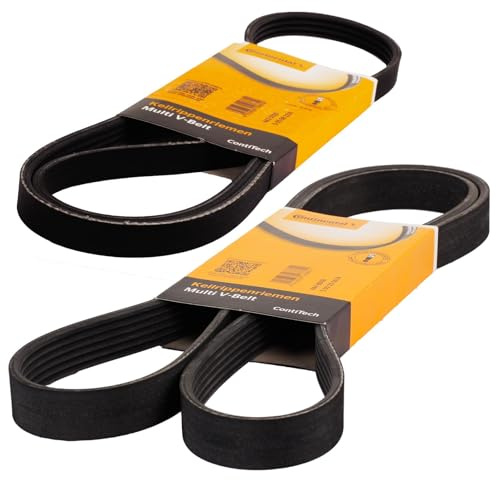 BandelOne enthält 2x Conti Keilrippenriemen 5PK1432 + 4PK855 passend für Passat 3B A4 Tdi