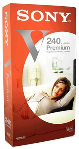 Sony - VHS, Premium Qualität, 240 Minuten
