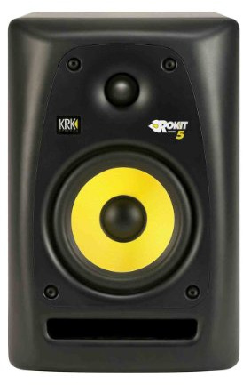 KRK ROKIT 5 G2 SE 45W Color blanco, Amarillo altavoz - Altavoces (De 2 vías, Alámbrico, RCA, 45 W, 52 - 20000 Hz, Blanco, Amarillo)