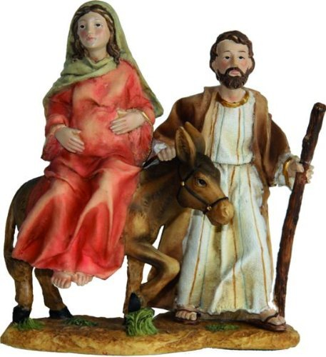 Herbergssuche, Höhe 14cm, handbemalen