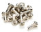 Reverse Escape Pedal Pin Set Stahl Silber