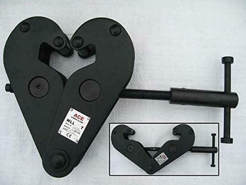 Secure Fix Direct 1 Ton Beam Clamp - Adjustable Girder Block Tackle Hoist Lifting Clamp 1000Kg One