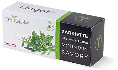 Véritable Lingot® Ajedrea Silvestre Bio - Compatible con Huerto di Interior Exky® - Recarga Lista para Usar - Sustrato con Semillas integradas