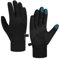 anqier Fahrradhandschuhe Herren Damen Winter Thermo-Handschuhe Touchscreen Handschuhe Anti-Rutsch Winddicht für Autofahren Radfahren Skifahren Arbeiten Outdoor Schwarz