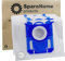 New!! SpareHome® 10 sacchetti di ricambio per aspirapolvere Philips Performer Compact | Performer Active | PowerGo |