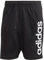 adidas Herren AEROREADY Essentials Single Jersey Linear Logo Shorts, Black, S