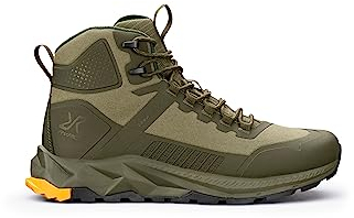 RevolutionRace Damen Phantom Trail Mid Waterproof Hiking Boots, Wasserdicht Wanderschuhe Damen für alle Outdoor-Aktivitäten, Forest Night, 37