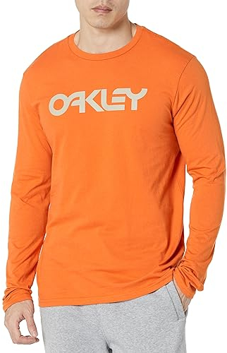 Oakley Mark II Long Sleeve Tee 2.0, Burnt Orange, Large