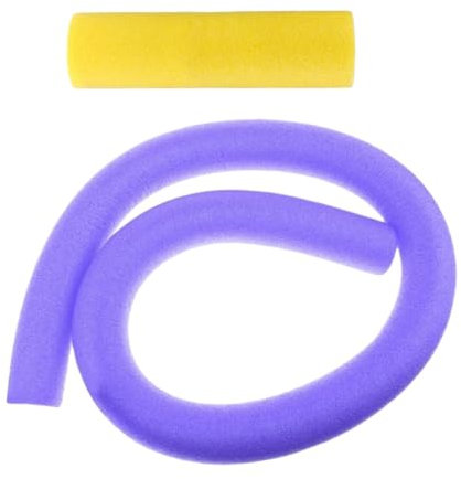 Tubo in Schiuma per Tubi Galleggianti per Piscina con Connettore, Viola Solido