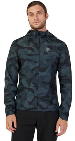 Fox Racing Herren Ranger Wasserjacke, 2,5 L Jacke, Schwarz Camouflage, Medium