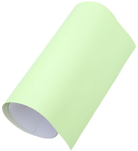 VILLCASE Película Adhesiva Luminosa Glow in the Dark Film Rollo De 39.37 X 11.81 Pulgadas Para Coche Manualidades Etiquetado De Seguridad Y Decoración En Superficies Lisas