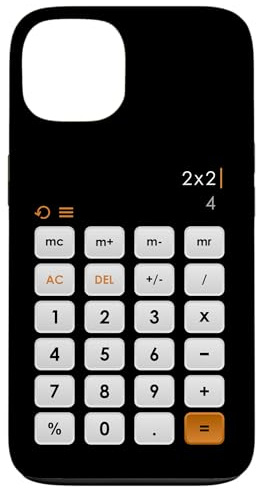 Math Calculator, I Love Math Class Novelty Graphic Designs Case for iPhone 13