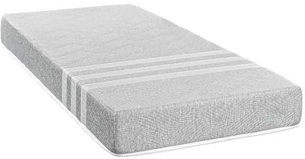 RELAX Kollektion Adele Schaumstoffmatratze für Betten von 135 cm x 200 cm, zweilagiger Schaumstoffkern, einseitig, Höhe 17 cm.