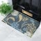 Artsy Mats - William Morris Blue Floral Pattern Indoor & Outdoor Doormat - Incredibly Durable & Weatherproof Doormat - Decorative Heavy Duty Doormats - Washable Dirt Trapper Non Slip Mat, (70x40cm)