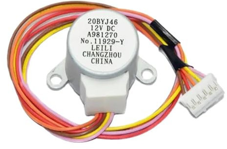 DEYIN 20BYJ46 12V DC Stepper Motor for Air Conditioner Swing Leaf Synchronous