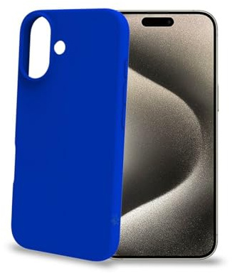Celly Schutzhülle für iPhone 16, Blau, Apple Marke EAN: 8021735210580