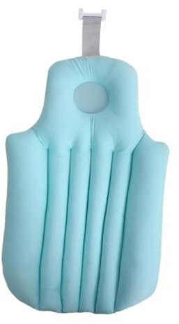 JOINPAYA 1 Pieza estante de baño mat bath seat Bañera de bebé antideslizante Bañera antideslizante para bebé esponjas bebés asiento de malla de baño cuna de baño spandex Blue