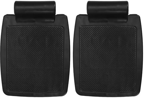PLAFOPE Repose-Pieds en Plastique pour Fauteuil Roulant Électrique – Paire de Pièces de Rechange Légères et Antidérapantes, Trou de Fixation 1,8 CM, Accessoires Compatibles pour Fauteuils