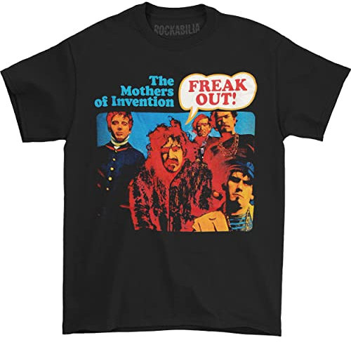 Frank Zappa - Uomo Freak Out T-shirt - Medium Nero