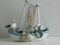 Fischerboot aus Holz Ornament