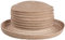 Mayser Belma Faltenhut Damenhut Strohhut Hanf Boaterhut Packable Handmade Made in EU Damen Sommer beige One Size
