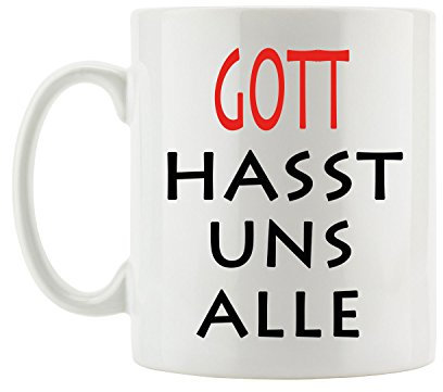 Dio ci odia tutti i Fun Movie tazza