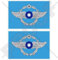 Taiwan ROCAF Luftwaffe Flagge Roc taiwanesischen 10,2 cm (100 mm) Bumper Sticker, Aufkleber Vinyl X2