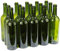 Bouteille de vin 750 ml sans/avec bouchon Bouteille en verre Bouteille vide pour vin, liqueur, 3 couleurs, vert olive, 8 Stk. ohne Korken