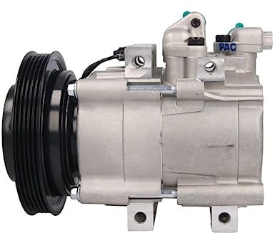 NISSENS 890182 A/C Kompressor für Klimaanlage Klimakompressor mit ID: HS18 Kältemittel: R134a PAG 46 mit 140mm Riemenscheibe Rillen: 5