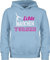 Kinder Hoodie Jungen - Sport Kleidung - Echte Mädchen turnen I Geschenk Turnerin - 152 (12/13 Jahre) - Hellblau - turn-pulli 25. geburtstag turn pullover turnpulli turner pulli richtige gymnastic