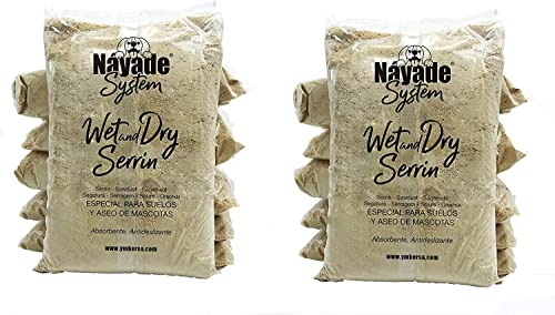 YMBERSA Sciure de Bois/copeaux de Bois spéciaux pour sols et toilettage d'animaux domestiques. Sac 12 kg (12 Sacs de 1 kg)