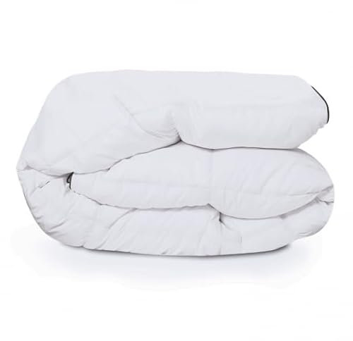 IDMarket – Bettdecke 220 x 240 cm aus Gänsefedern, 500 g/m², milbendicht Bettdecke