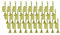 60 Stück Mini Trompete Weihnachten Weihnachten Baum Horn Ornamente Hängen Dekoration Anhänger Urlaub Party Musikinstrument Golden
