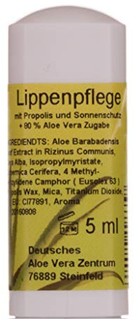 Aloe Vera Lippenpflege mit Propolis (1 Stift à 5 g)