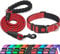 haapaw Reflective Dog Collar Padded with Soft Neoprene Breathable Adjustable Nylon Dog Collars for Small Medium Large Dogs