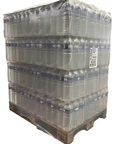 Palette d'eau Cristaline 84 packs de 6x1.5 L- 504 bouteilles Idéal chantiers BTP