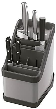 Metaltex 297533000 Keep-Tex Cutlery Collector, 22 x 18 x 12 cm, Grey